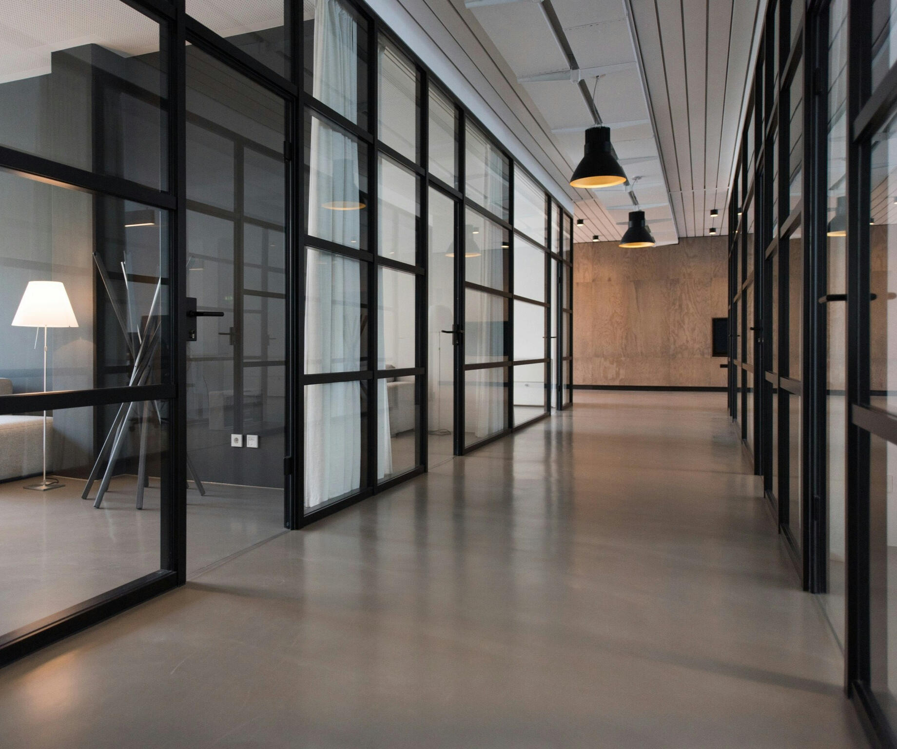 Office building lobby – commercial cleaning Mercer County NJ